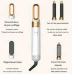 5 in 1 Hair Dryer Brush and Styler Kit Professional Hot Air Comb Curling Iron Hair Straightener for Volumizing and Styling